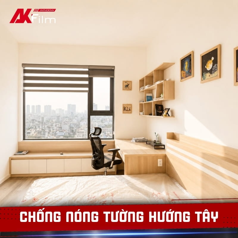 Chống Nóng Tường Hướng Tây