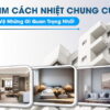 Phim cách nhiệt chung cư, căn hộ