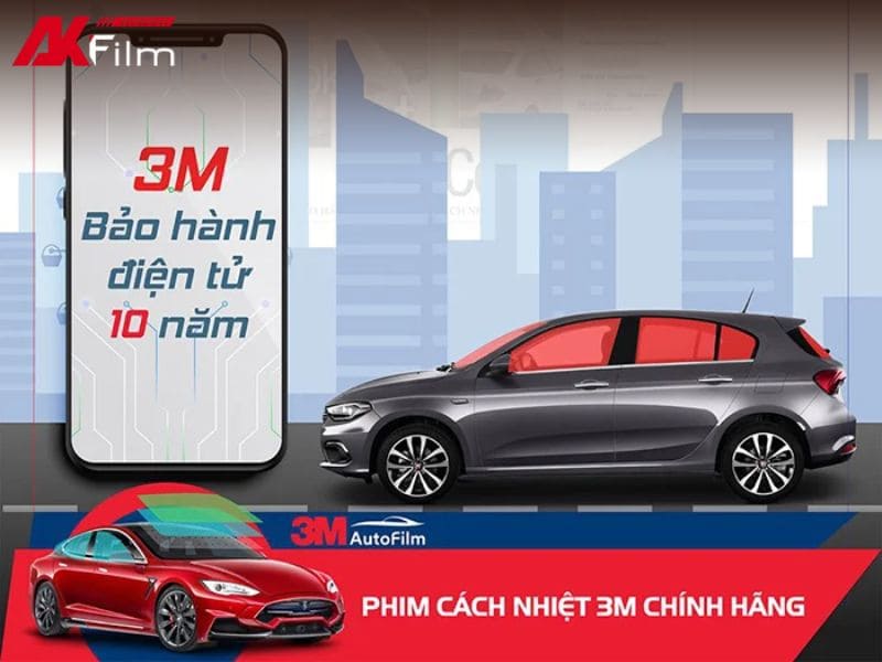 Phim cách nhiệt được bảo hành chính hãng 10 năm