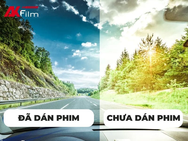 Giảm chói lóa khi dán phim cách nhiệt