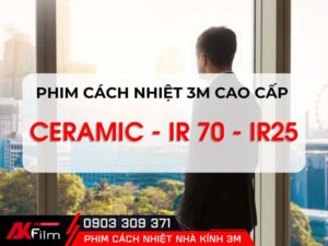 Phim cách nhiệt nhà kính 3m Ceramic