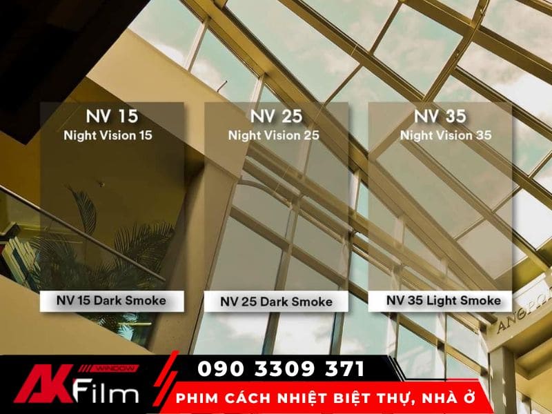 Film cách nhiệt biệt thự 3M Night Vision