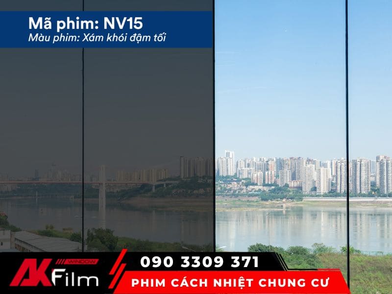 Phim chống nóng chung cư 3M NV15