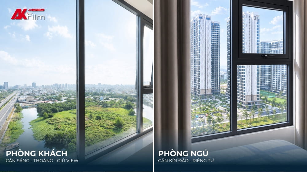 Lựa chọn phim cách nhiệt chung cư phù hợp với từng vị trí