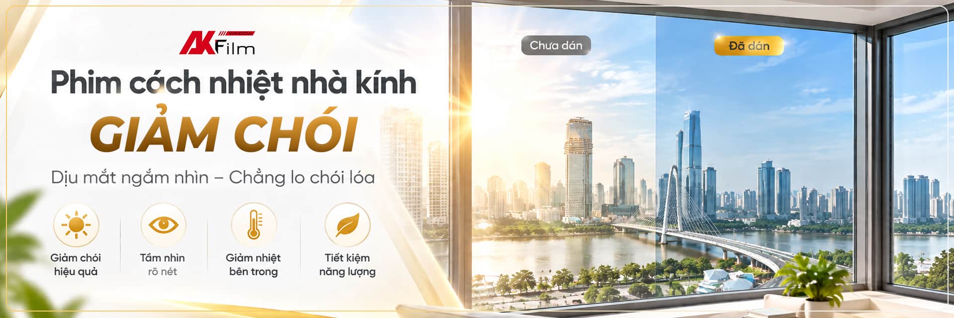 Phim cách nhiệt giảm chói