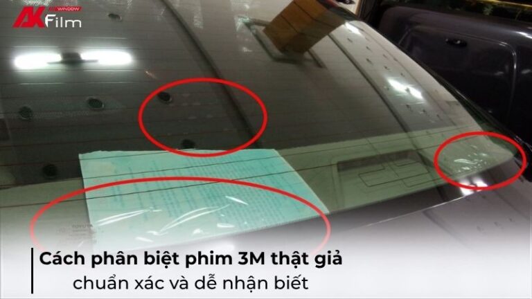 Cách phân biệt phim 3M thật giả