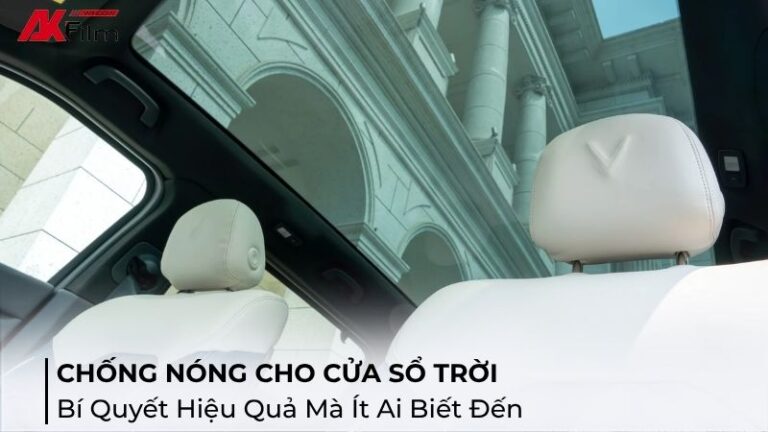 Chống nóng cho cửa sổ trời