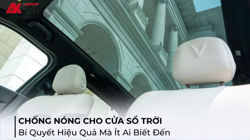 Chống nóng cho cửa sổ trời