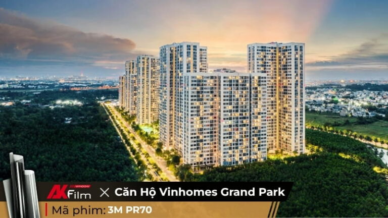 Dán kính cách nhiệt Vinhomes Grand Park
