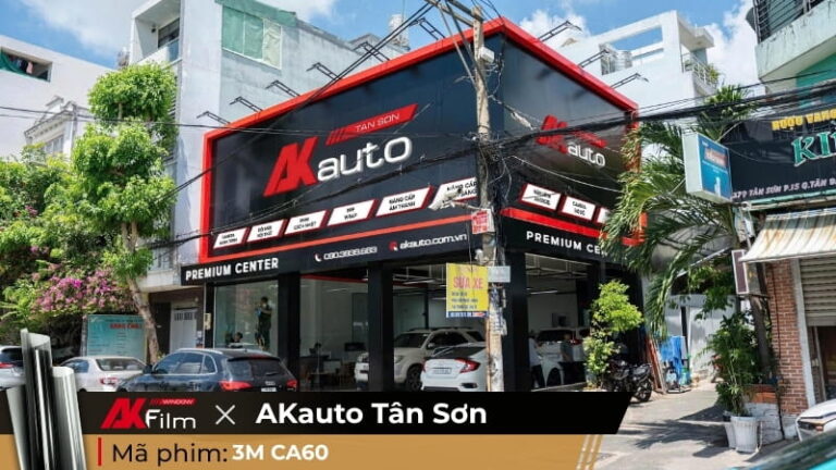 Dán kính cách nhiệt nhà kính AKauto Tân Sơn