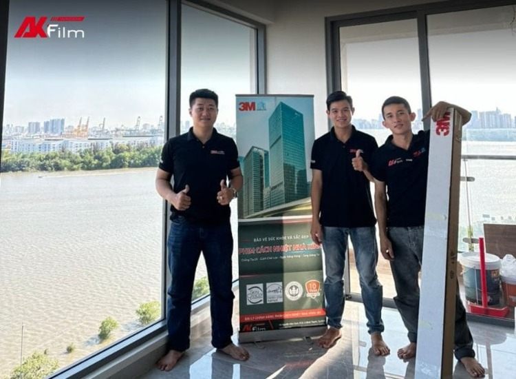 AKFilm chuyên dán phim cách nhiệt nhà kính uy tín