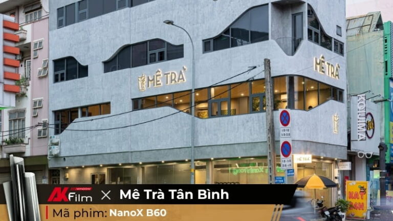 Dán phim cách nhiệt nhà kính Mê Trà