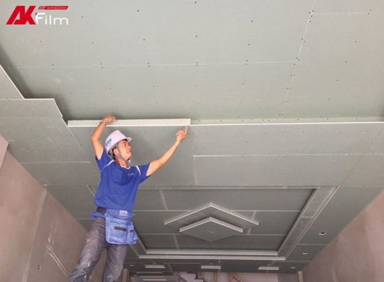 Chống nóng nhà ở bằng tấm ốp thạch cao