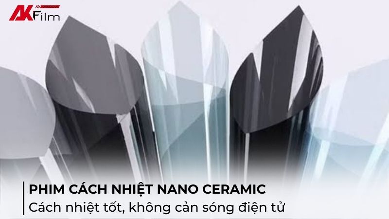 Phim cách nhiệt nano men gốm