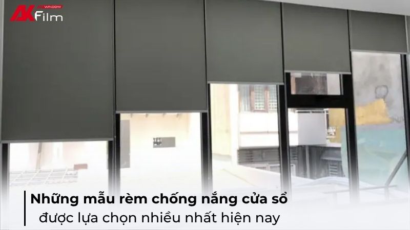 Mẫu rèm chống nắng cửa sổ