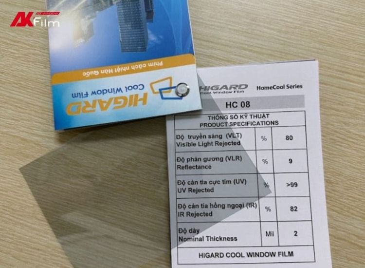 Giới thiệu thương hiệu phim cách nhiệt Higard
