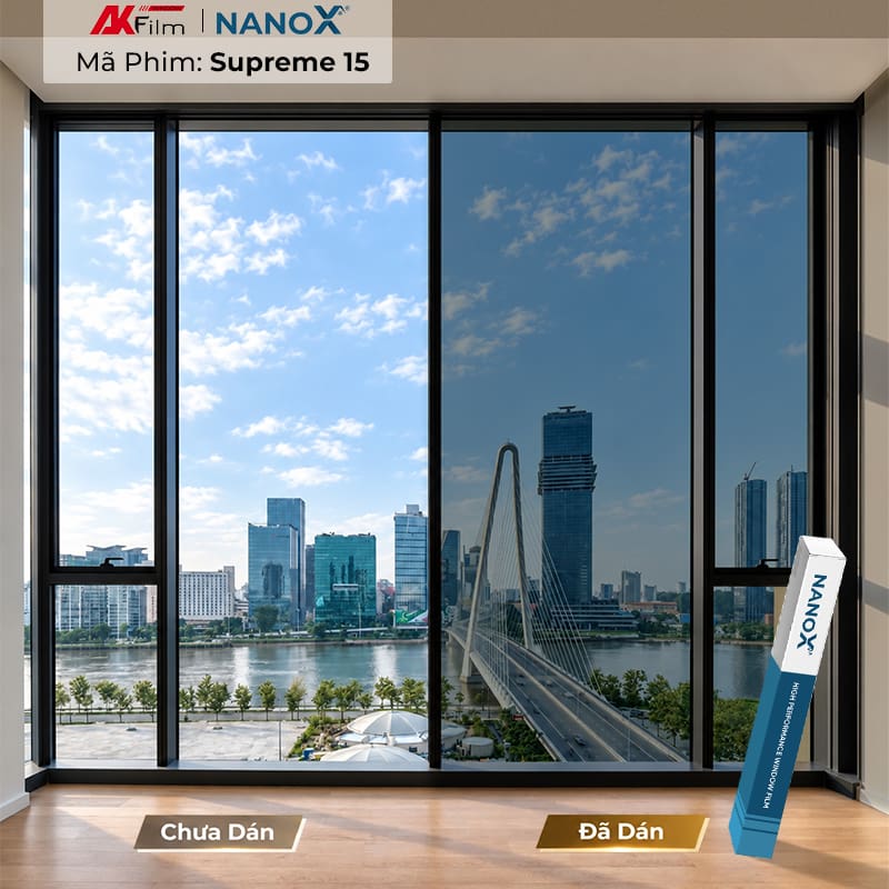 Phim cách nhiệt NanoX Supreme 15
