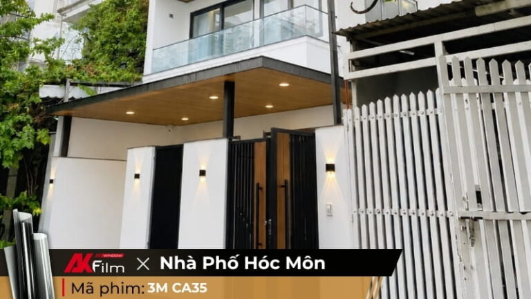 Phim cách nhiệt nhà kính nhà phố Hóc Môn