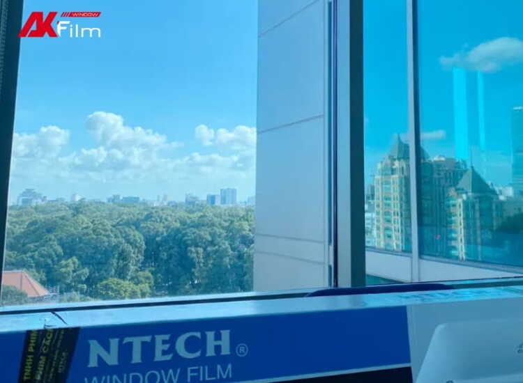 Khả năng chống nóng vượt trội của phim cách nhiệt Ntech BLU 65