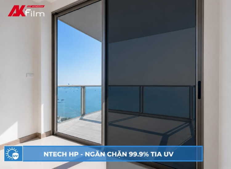 Phim cách nhiệt Ntech HP giúp ngăn chặn tới 99.9% tia UV từ ánh nắng
