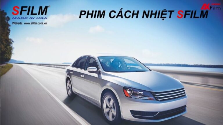 Phim cách nhiệt Sfilm cho xe ô tô