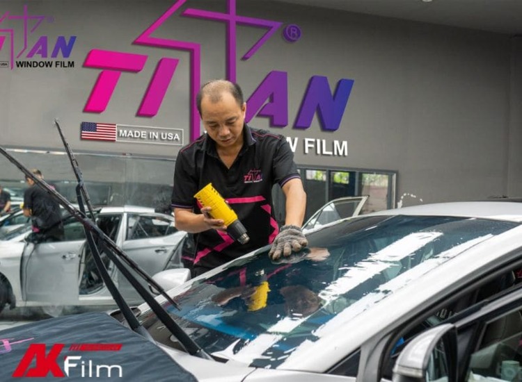 Phim cách nhiệt Titan Window Film gói Black