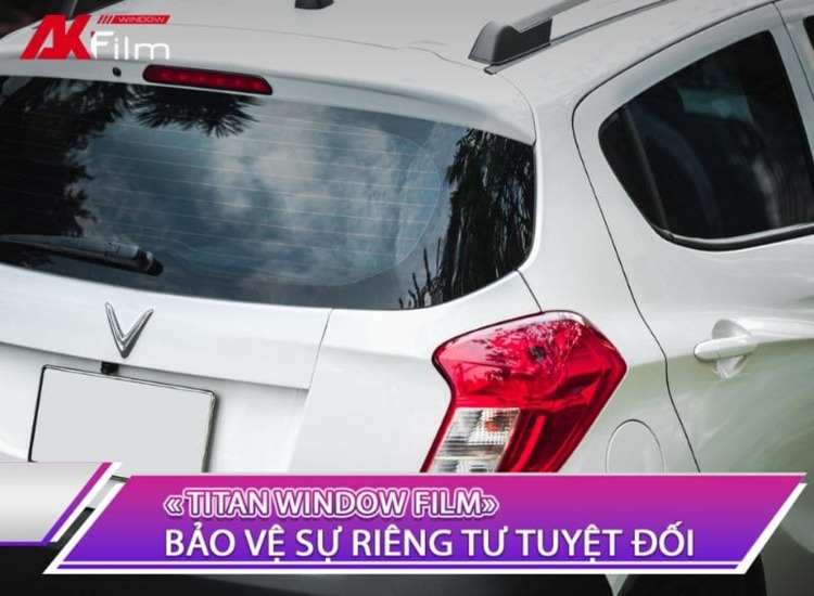Phim cách nhiệt Titan Window Film tăng riêng tư cho không gian