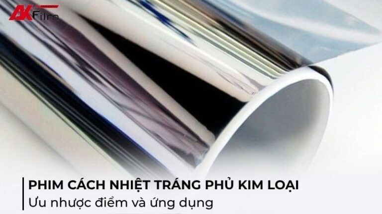 Phim cách nhiệt tráng phủ kim loại