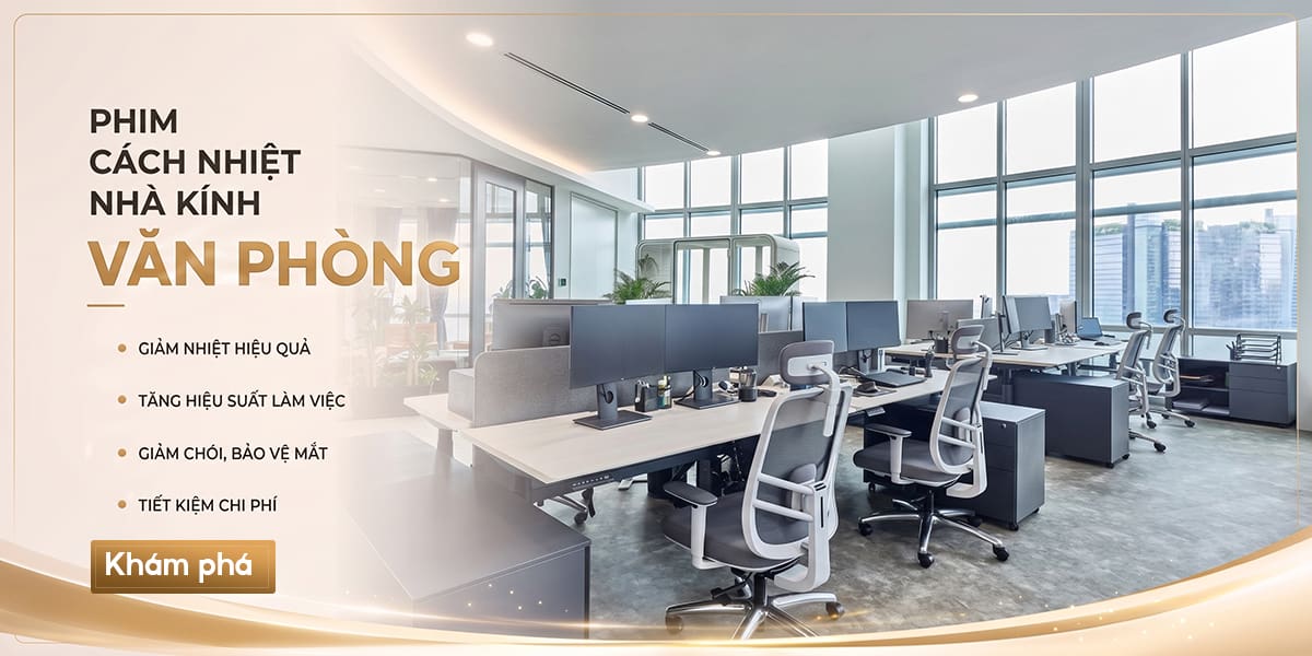 Phim cách nhiệt văn phòng, tòa nhà