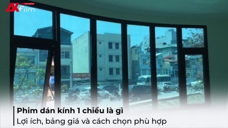 Phim dán kính 1 chiều