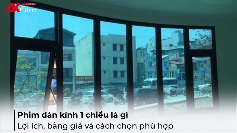Phim dán kính 1 chiều