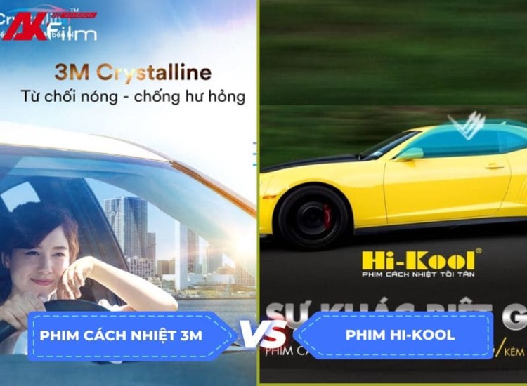 So sánh thương hiệu phim 3M và Hi-Kool