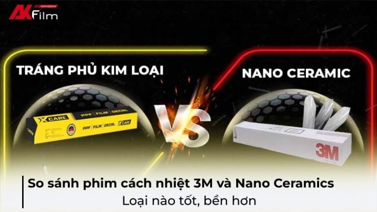 So Sánh Phim Cách Nhiệt 3M và Nano Ceramics