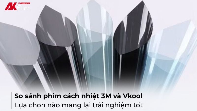 Phim Cách Nhiệt 3M và V-Kool