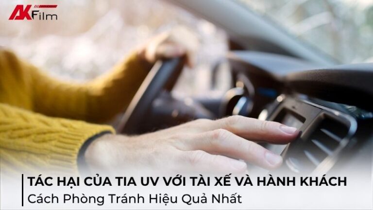 Tác Hại Của Tia UV Đối Với Người Lái Và Hành Khách