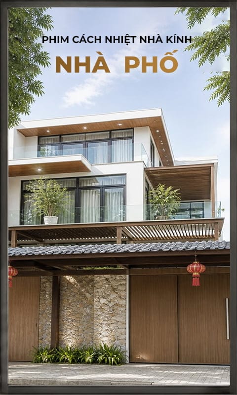 Phim cách nhiệt nhà phố