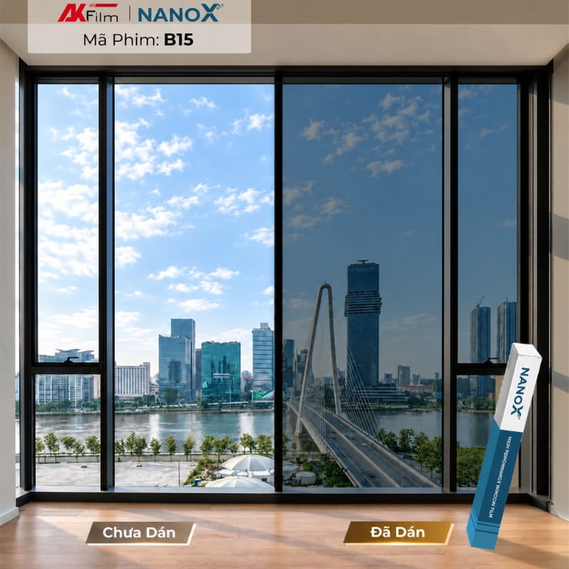 Phim Cách Nhiệt NanoX B15